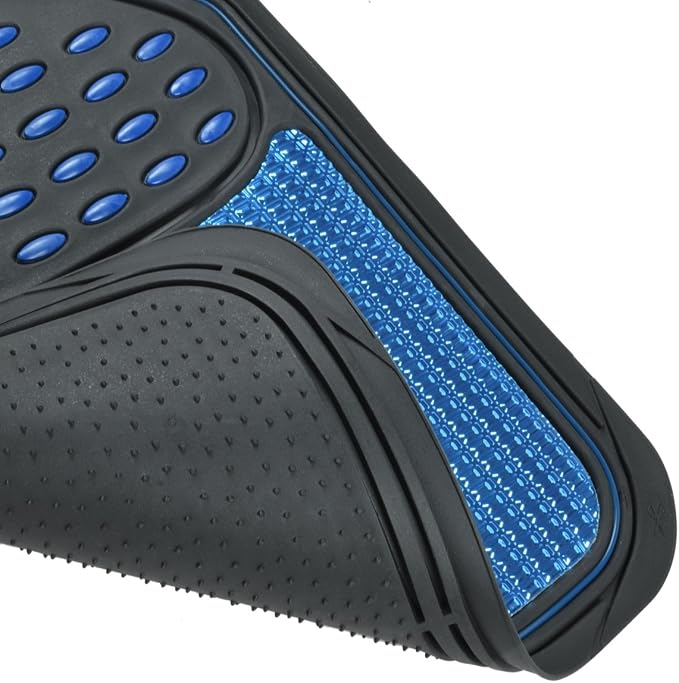 Blue All Weather Heavy Duty Universal Fit Car Floor Mats Interior Liners - Image 5