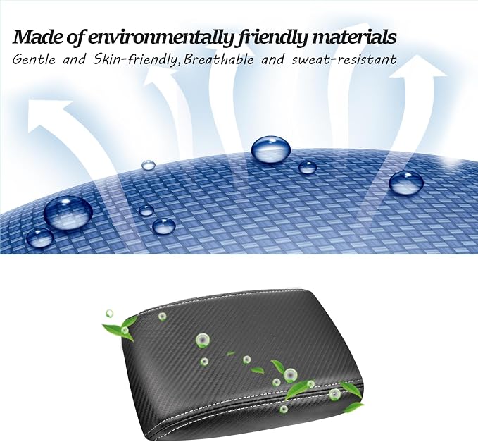 SKTU for 2020-2024 Volkswagen Golf Center Console Cover 2023 2024 Golf Armrest - Image 3