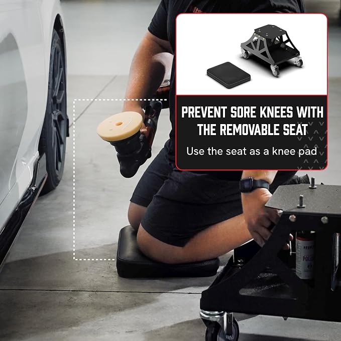 Vyper Low Pro Garage Stool - Image 9