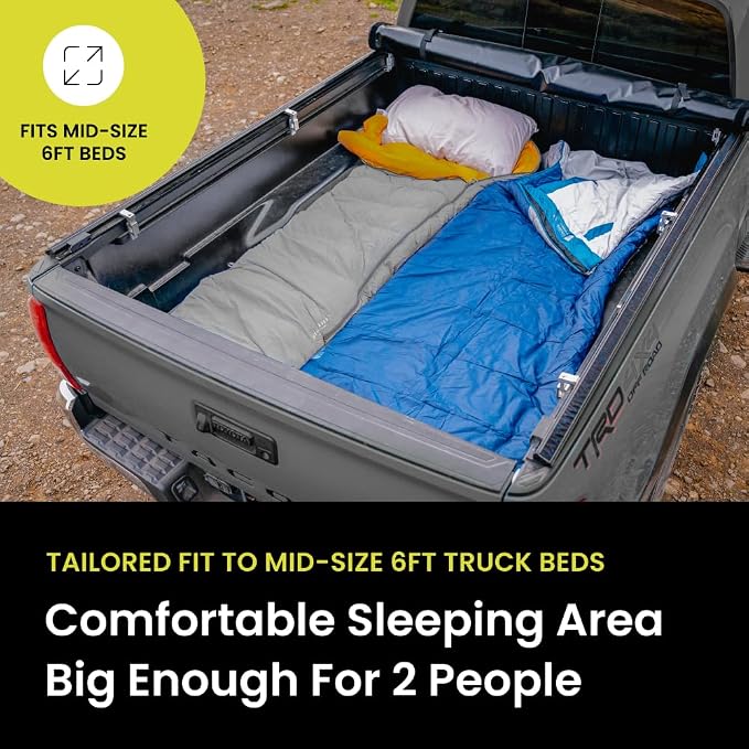 Luno AIR 6ft Truck Bed Mattress Car Camping - Image 4