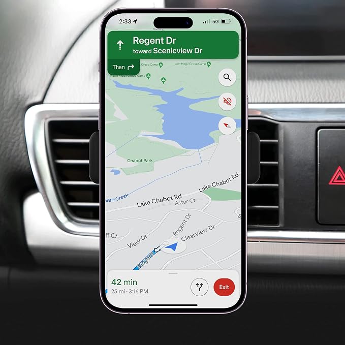 Kenu Airframe Ultra with Insta-Grip tech | Universal Smartphone Car Vent Mount - Image 4
