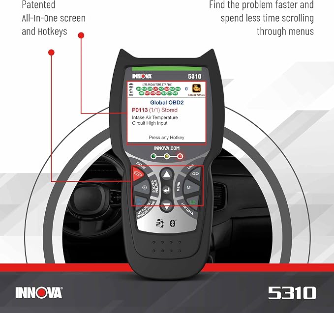 Innova 5310 OBD2 Scanner for ABS & Airbag - Image 6