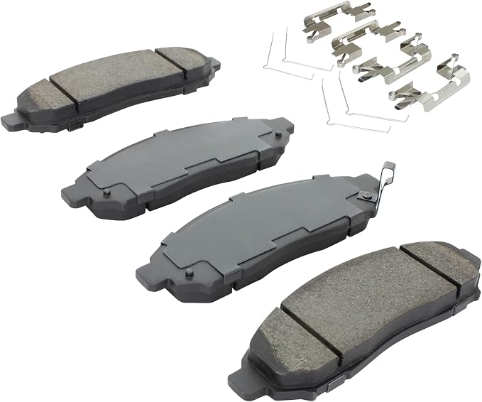Premium Ceramic Front Brake Pads Compatible - Image 2