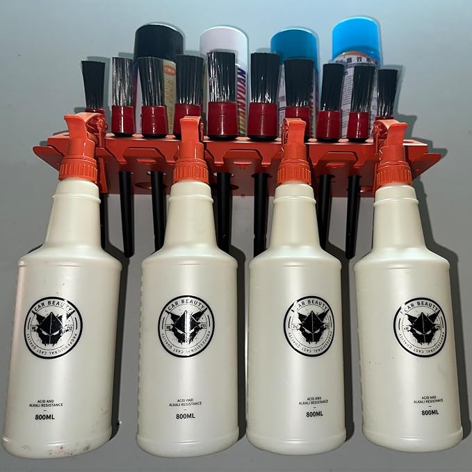 Bottle Storage Rack, Detailing Brush Organizer, Spray Bottle Storage Rack - Image 5
