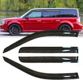 4pcs Original Shatterproof Rainproof Side Window Wind Deflectors Tape on Sun by Deebior
