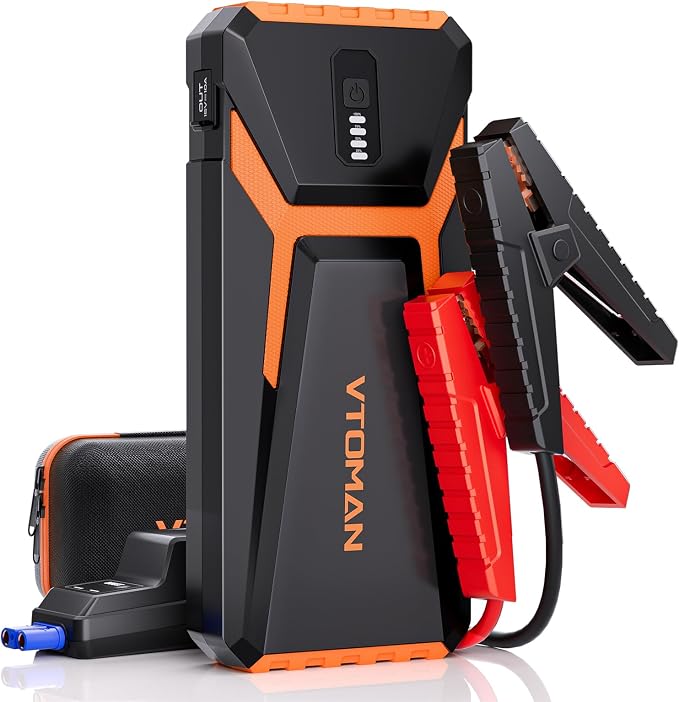VTOMAN V10 3500A Jump Starter, Portable Car Starter 12V Lithium Jump Box by VTOMAN