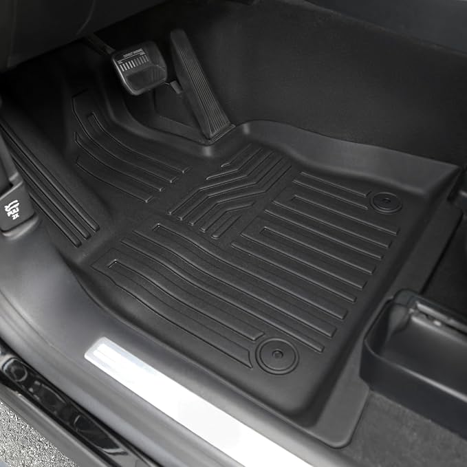 Floor Mats for 2020-2024 2025 Ford Explorer, All Weather TPE Floor Mat Cargo - Image 3