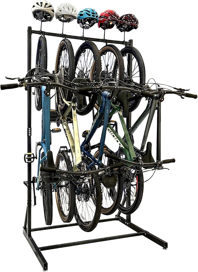 Upgraded Freestanding Bike Rack Storage by GULIMENG