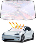 helloleiboo 5  Car Windshield Sun Shade Umbrella, Colorful by helloleiboo
