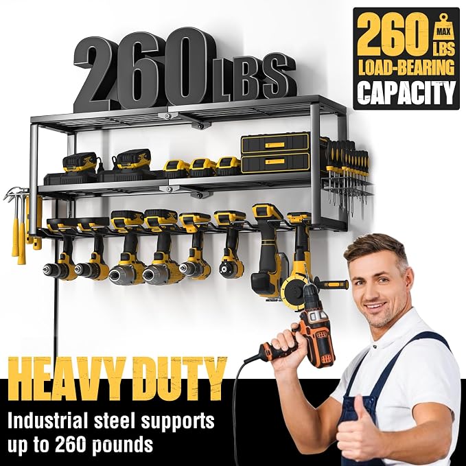 YYR Heavy Duty Power Tool Organizer - Image 5