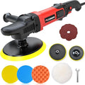 AOBEN 6/7 inch Buffer Polisher, Rotary Car Buffer, 1600W Car Polisher Waxer Kit by AOBEN