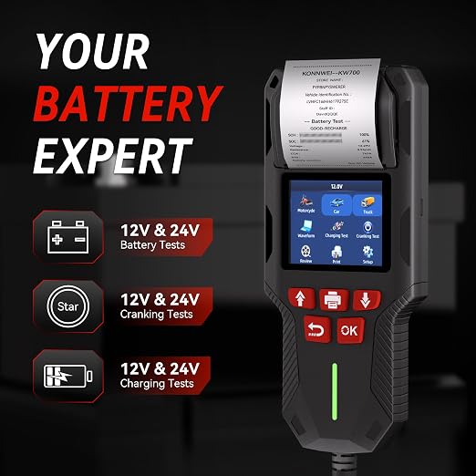 KONNWEI Car Battery Tester - Image 3