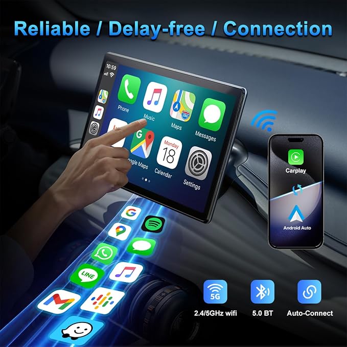 Wireless CarPlay & Android Auto Adapter - Image 3