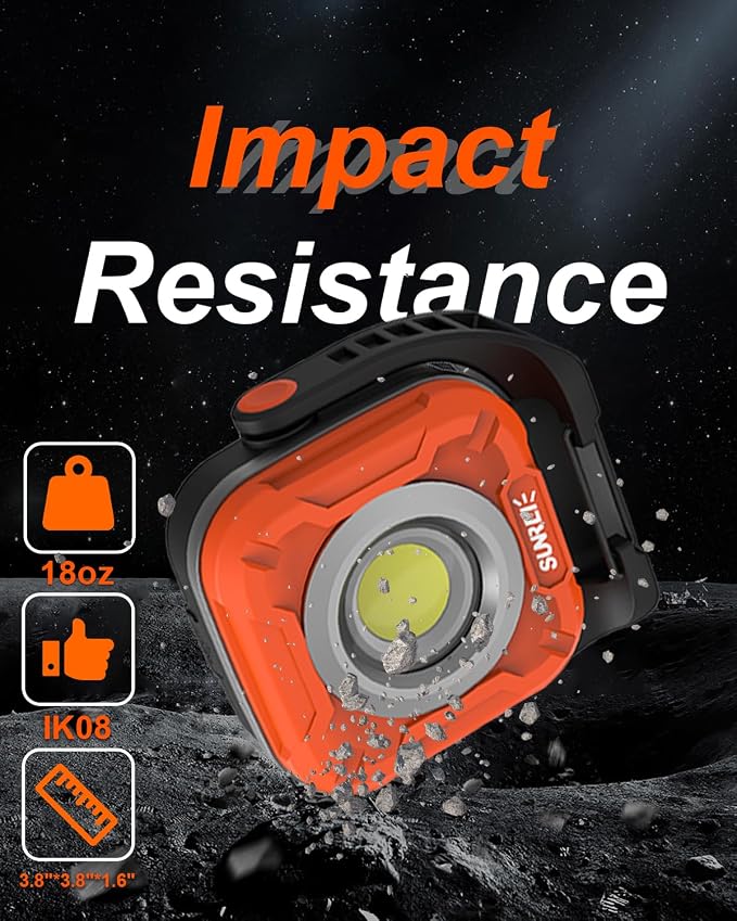 SUNREI 1300LM LED Magnetic Work Light - Image 5