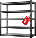 Garage Shelving, Boltless Assembly, Adjustable Large Garage Storage Shelves by Lauxery