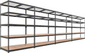 HOMEDANT 5 Tier Laminated Boltless Heavy Duty Garage Storage Adjustable Wide by TheBestOrganizingSolution