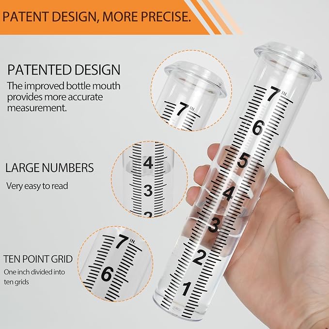 Rain Gauge Outdoor, Freeze Proof Rain Gauges Outdoors Best Rated, Lawn & Garden - Image 2