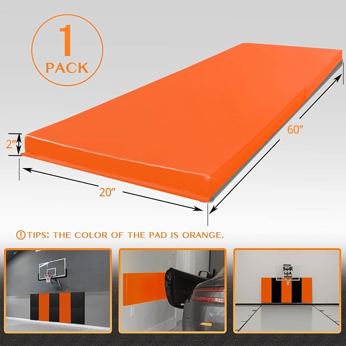 PROGOAL 2"/4" Thick Foam Protection Wall Pad，Gym Basketball-Court - Image 2
