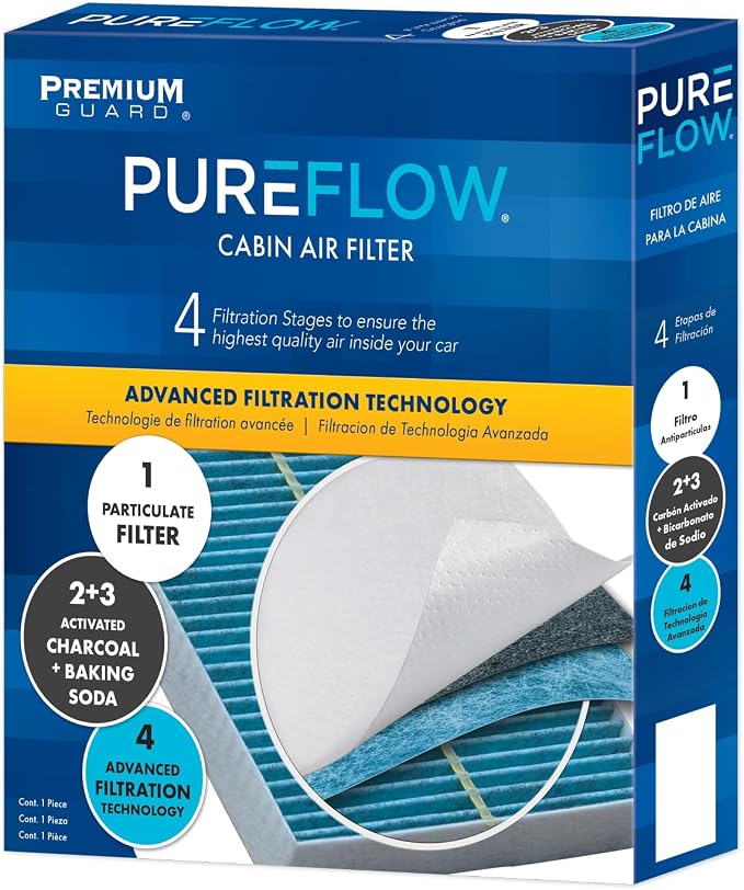 PG Cabin Air Filter PC6176X | Fits 2011-2023 Dodge Charger, 2011-2023 Chrysler - Image 2