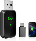Wireless CarPlay Adapter 2025 Mini Size Multi-User Dongle Seamless Car by Unknown