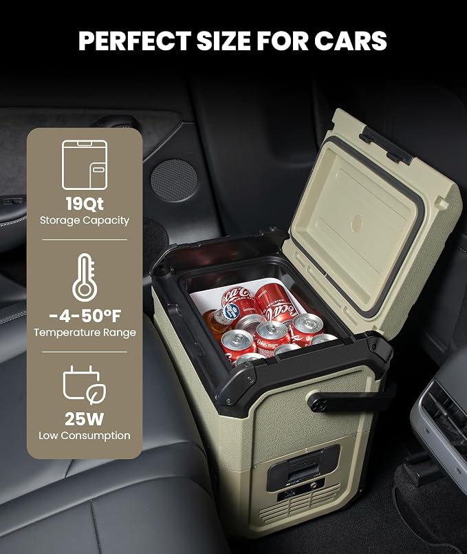 EENOUR D18 12 Volt Car Refrigerator, Portable Freezer - Image 6