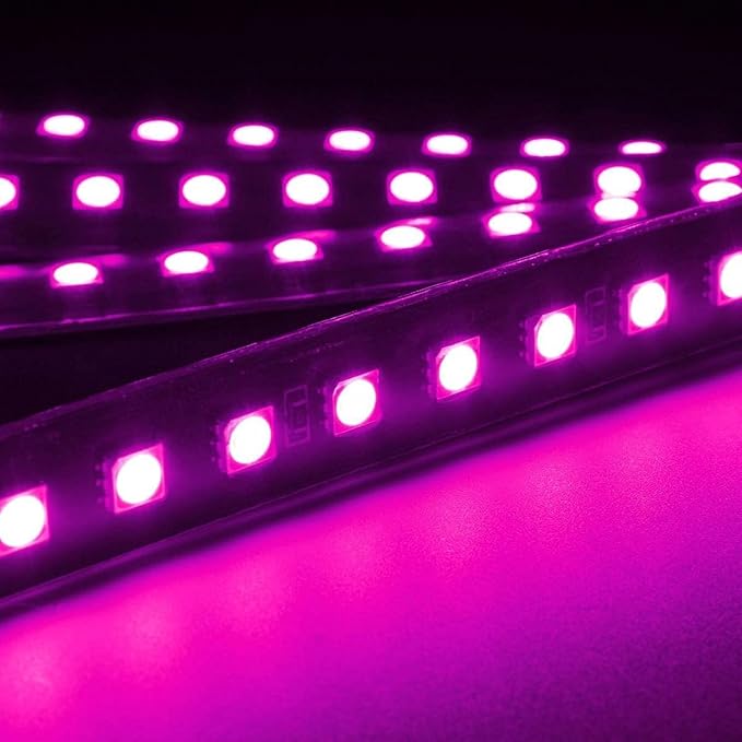 Car LED Strip Light, EJ's SUPER CAR 4pcs 36 LED Car Interior Lights Under Dash - Image 4