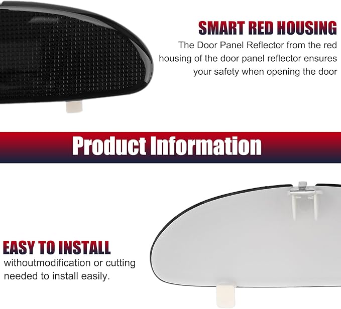 DERI Car Front Inner Door Panel Reflector Plate - Image 5