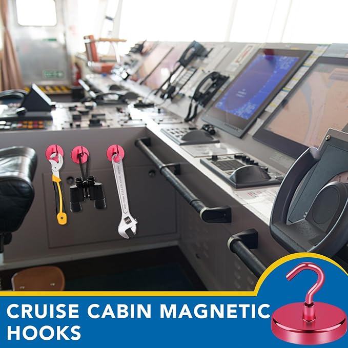 LOVIMAG Cruise Essentials, 150Lbs Cruise Door Magnets, Refrigerator, Celling -6 - Image 2