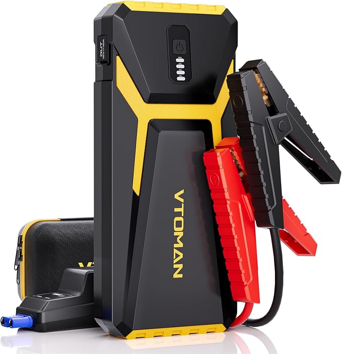 VTOMAN V10 3500A Jump Starter, Portable Car Starter 12V Lithium Jump Box by VTOMAN