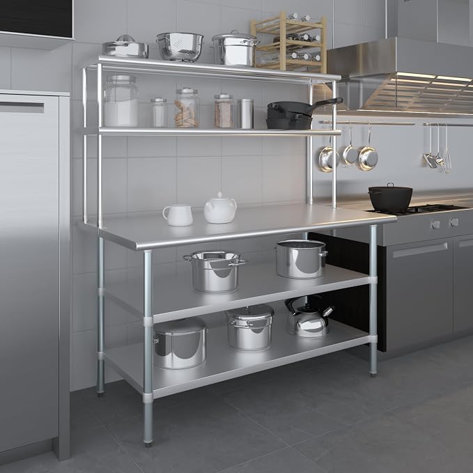 AmGood Stainless Steel Work Table - Image 8