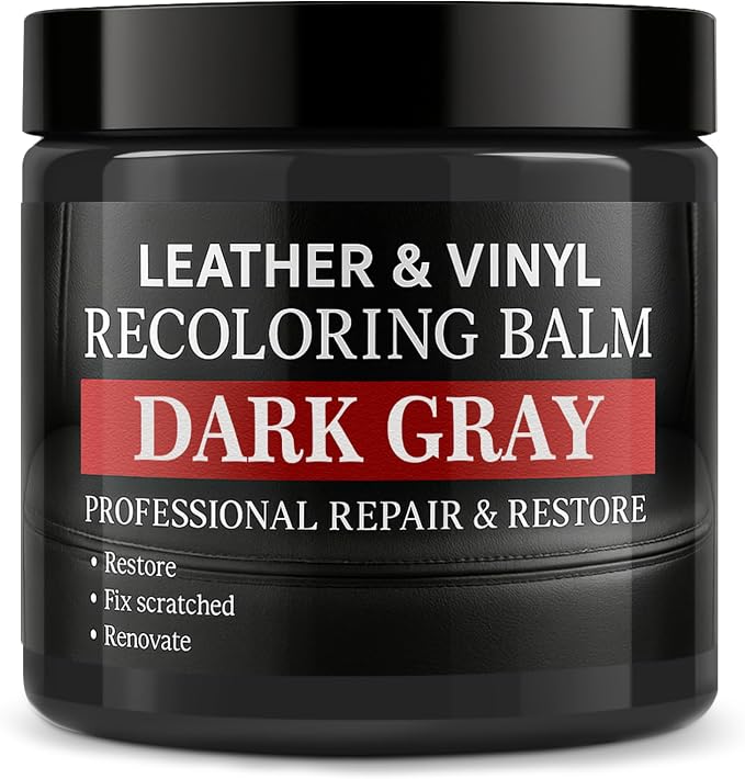 Leather Color Restorer, Leather Recoloring Balm, Scratch Remover, Leather Dye by Laxmorph