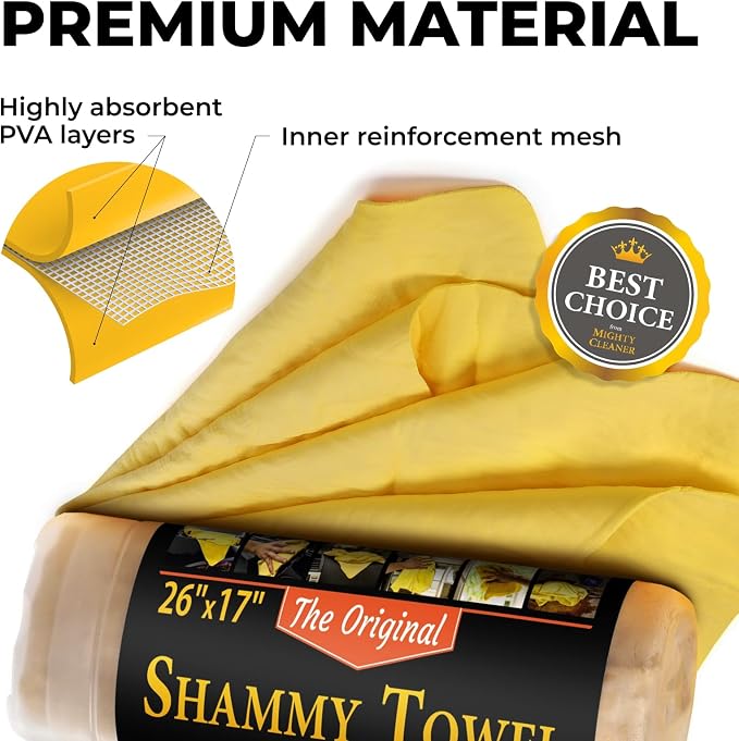 Premium Shammy Cloth for Car Drying - Image 6
