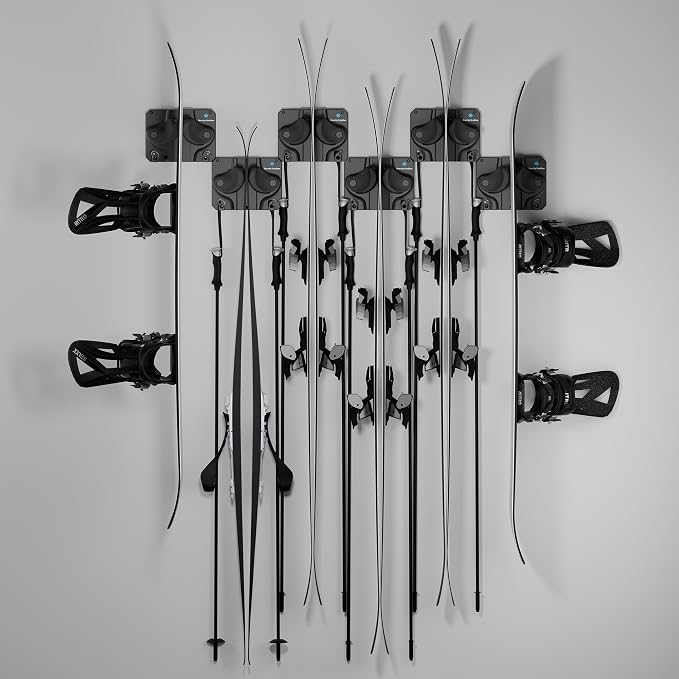Ultimate Ski & Snowboard Wall Storage Rack - Image 2