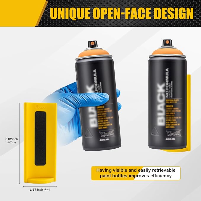 2 Pcs Magnetic Aerosol Spray Can Holder, Strong Magnets Hold Can, Spray Can - Image 4