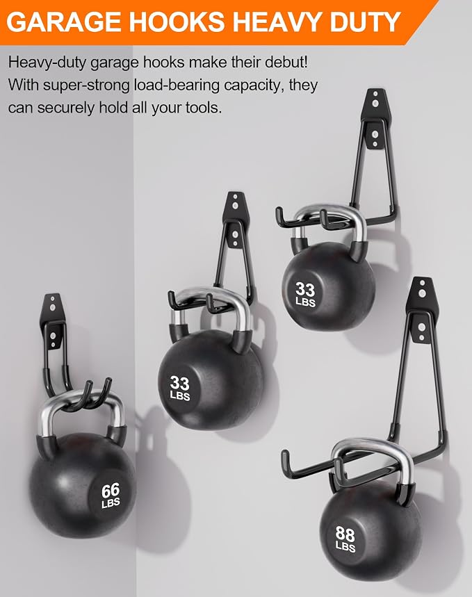 QcoQce 17 Pack Heavy Duty Garage Hooks - Image 3