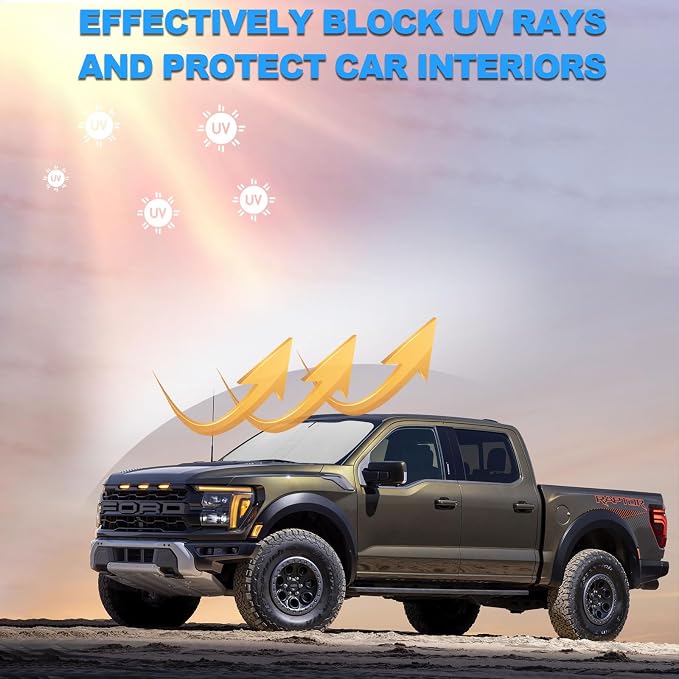 2025 Upgrade Front Windshield Sunshade fit - Image 6