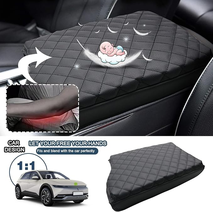 2025 Palisade Armrest Cover, for 2020-2025 Hyundai Palisade Accessories Softy - Image 7