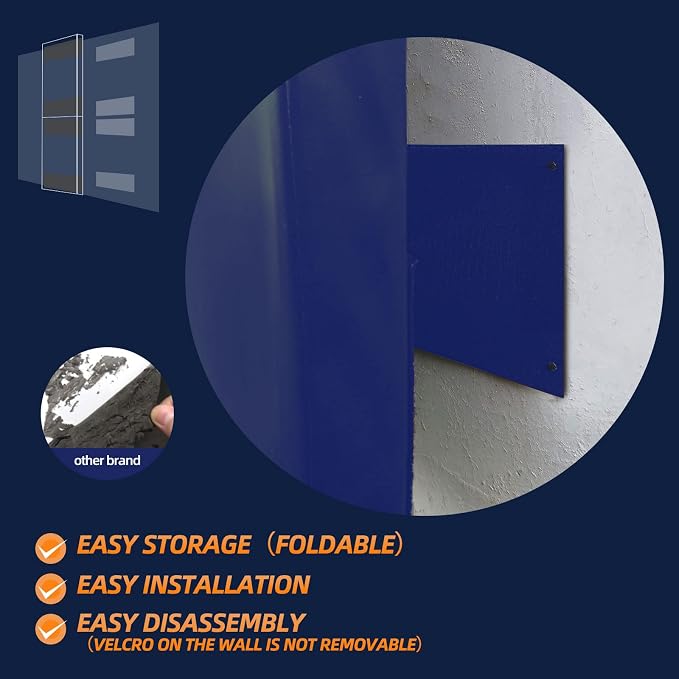 PROGOAL 2"/4" Thick Foam Protection Wall Pad，Gym Basketball-Court - Image 6