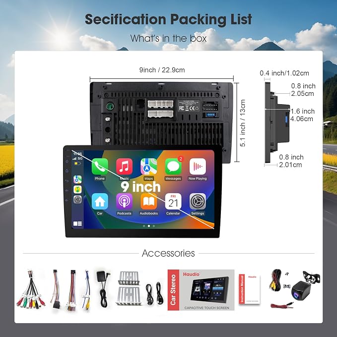 Wireless Double Din Car Stereo - Image 8