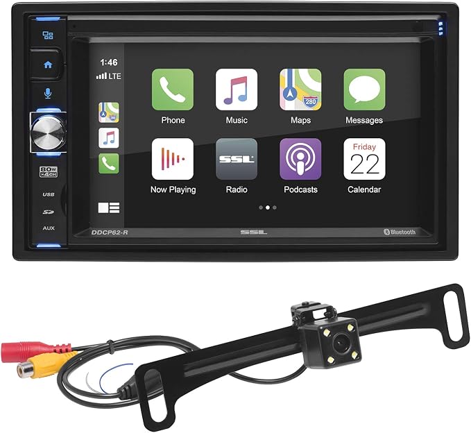 Sound Storm Laboratories DDCP62-R Apple CarPlay Car Multimedia Player by SoundStormLaboratories