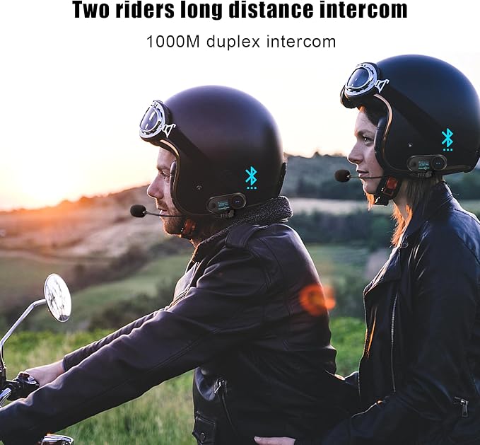 FreedConn TCOM SC Motorcycle Helmet Bluetooth Headset, Motorcycle Communication - Image 3