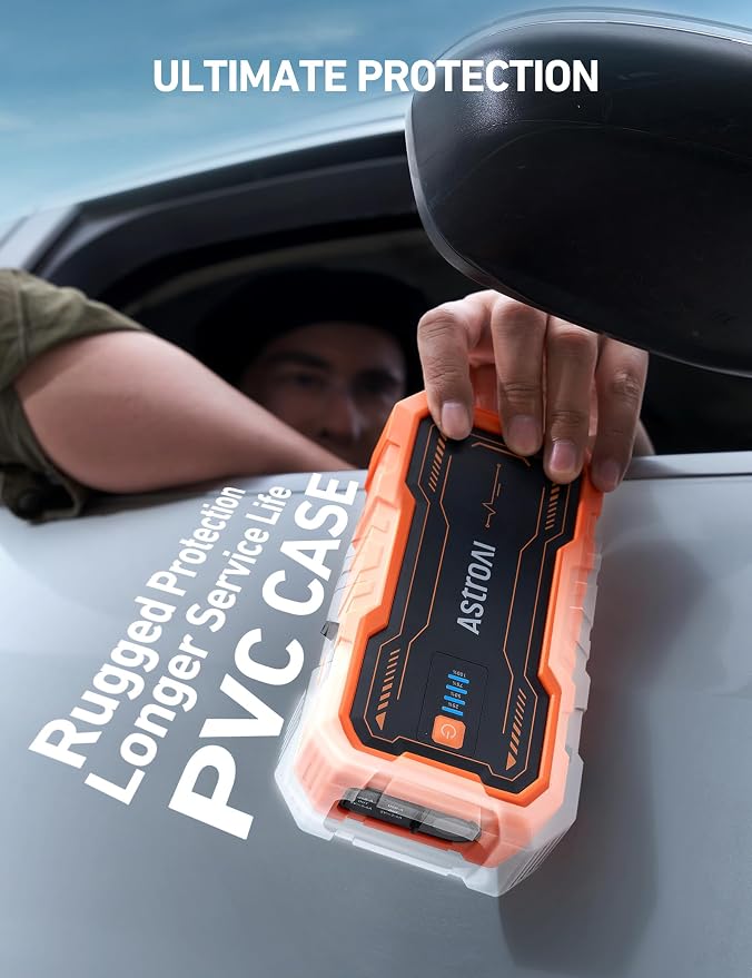 AstroAI S8 Pro Car Battery Jump Starter, 3000A Peak Jump Starter Battery Pack - Image 3