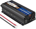 LVYUAN 1000 Watt Pure Sine Wave Power Inverter 12V to 110V/120V DC to AC by LVYUAN