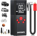 Tire Inflator Portable Air Compressor, 150PSI Cordless Portable Tire Inflator by SAFGNPS