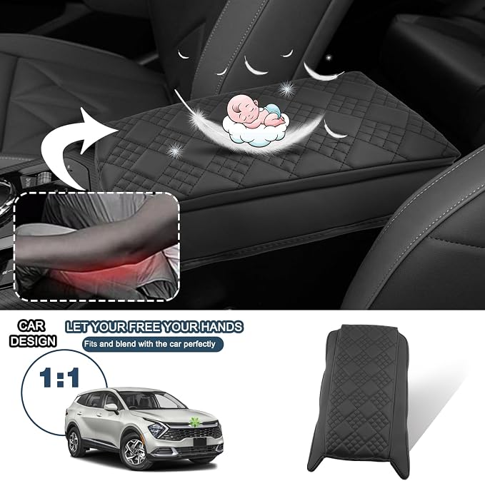 Ruiya 2025 BMW X3 Center Console Cover, - Image 7