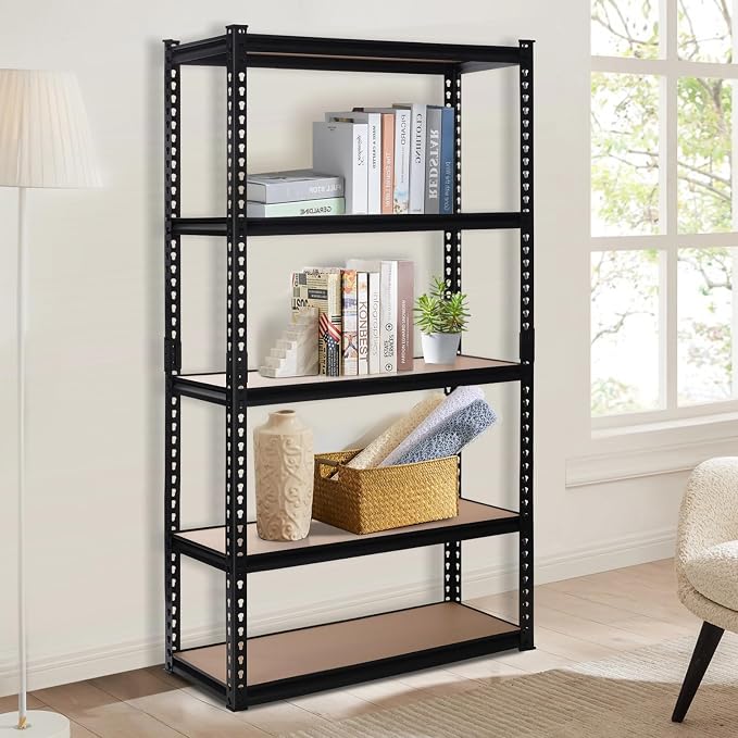 PACHIRA E-Commerce 5 Tier Storage Shelves 31.5" W x 15.75" D x 72" H, by PACHIRAE-Commerce