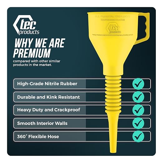 FlexAll Long Flexible Funnel for Automotive Use - Image 3