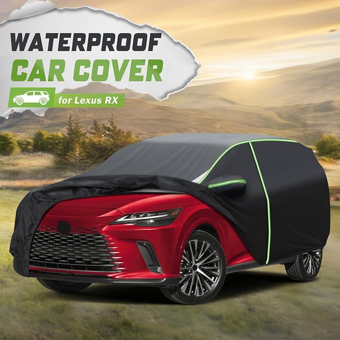 Mixsuper Liner Car Cover for Lexus RX 1999-2026, 7 Layers Waterproof Car Cover - Image 2