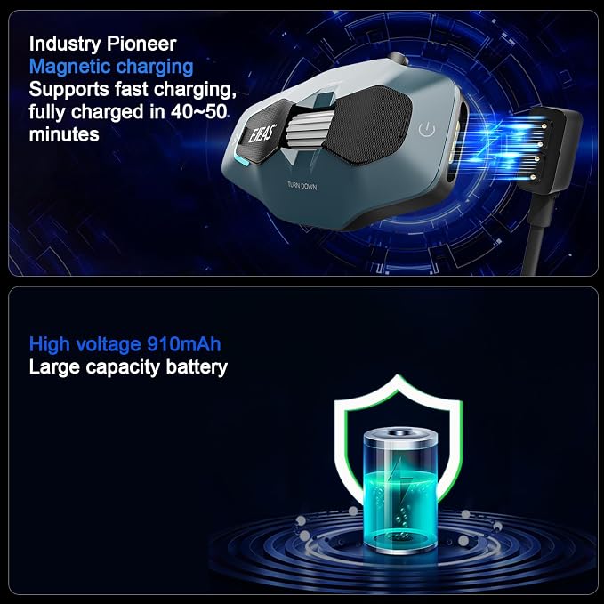SolaMr X10 Motorcycle Helmet Bluetooth Headset Speakers Headphone, Ski Helmet - Image 6