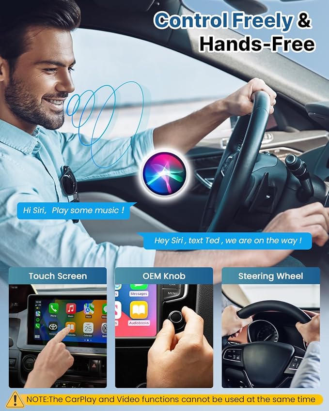 Sehawei Wireless CarPlay & Android Auto Adapter 2025 - Image 2